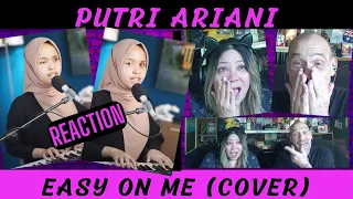 Reaction - Putri Ariani - Easy on Me (Adele) Cover | Angie & Rollen - Best Rendition ❤️❤️❤️