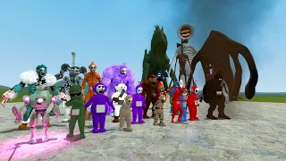 SLENDYTUBBIES 3 VS TREVOR HENDERSON CREATURES!! Garry's Mod Sandbox