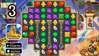 Jewels of Egypt: Gems Match 3 Gameplay |  Mobile And Android Game 2024 ▶️ Part 3