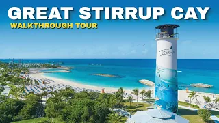 Great Stirrup Cay | NCL Private Island Full Walkthrough Tour | 4K | 2024