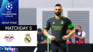 FIFA 23 | RB Leipzig - Real Madrid | UEFA Champions League 2022/23 Group Stage Matchday 5