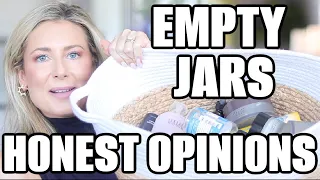 Empty Jars, Honest Opinions: Products I've Used Up | Skincare + Haircare + Cosmetics