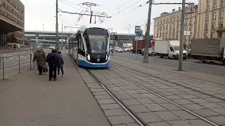 Трамвай Витязь-Москва Борт№ 31313 маршрут 36 (30.09.2022 г.)