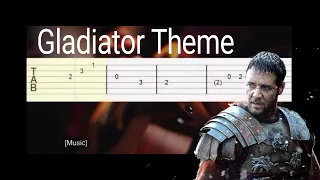 Gladiator Theme ( Hans Zimmer) Guitar Tabs