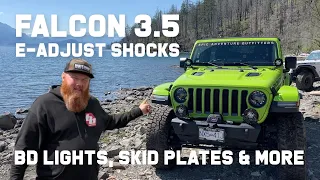 Gecko Jeep Wrangler Long Arm, Bumpers, Skid Plates, Lighting and More! Ready for Adventure!