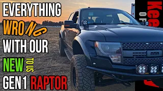 Everything Wrong with our new Gen 1 Raptor