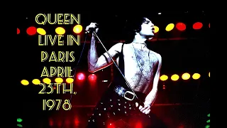 Queen - Live in Paris April 23rd, 1978 (2023 REMASTERED)
