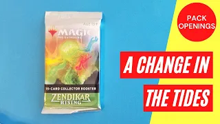 A Change In The Tides - Zendikar Rising Collector Booster Pack Opening 45 - Guillermo #MTG #Shorts