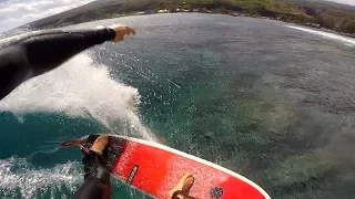 Théo Surfing St-Leu Reunion Island St Leu 10 Août 2017 GoPro 4