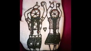 Friendship mehandi design