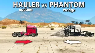 GTA V - Hauler Custom vs Phantom Wedge