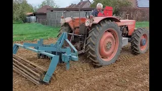 Same Centauro met vleugelschaar cultivator.