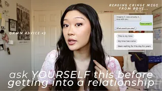 chatty grwm 💞 | Are you ready for a relationship? Questions to ask yourself before a relationship.