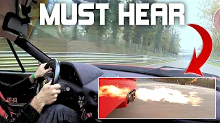 Ferrari F40 with Tubi Style ONBOARD Feat. Exhaust Cam 🔥 | Best Sounding Ferrari Ever?! *MUST HEAR*