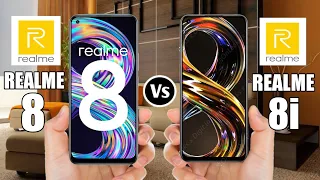 Realme 8 Vs Realme 8i