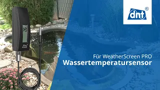 dnt Wassertemperatursensor für WLAN-Wetterstation WeatherScreen PRO (DNT000021)