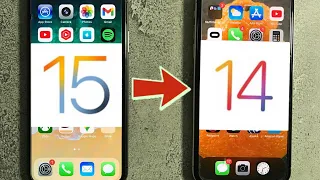 How To Downgrade iOS Version!