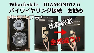 Wharfedale　DIAMOND12.0　バイワイヤリング・バイアンプ試聴【空気録音】