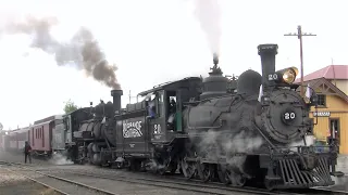 The Rio Grande Southern #20 & #455 "Chama To Cresco Tank" 10/2/21