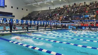 Men 400y Medley Relay NEW NCAA RECORD 2:57.32