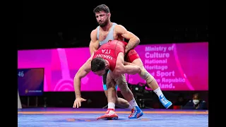 Tactical Battle for Medals at European Wrestling Championships