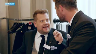 Chris Hemsworth & James Corden: Battle Of The Waiters