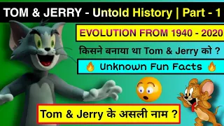 The Evolution of Tom & Jerry in Television and Films in Hindi | Tom and Jerry Facts in hindi