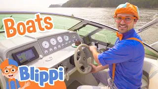 Blippi Explores a Boat | Blippi Full Episodes | Educational Videos for Kids | Blippi Toys