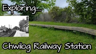 Exploring Chwilog Station - abandoned disused closed railway station - Pwllheli Porthmadog Criccieth