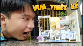 Tony | Thử Thách Xây Biệt Thự Búp Bê - Build DIY Dollhouse