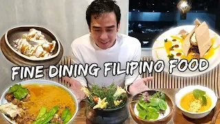 The Best Gourmet Filipino Food in Manila (HAPAG Restaurant Review) | Vlog #783