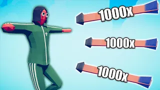 SQUID GAME GIANT vs 1000x OVERPOWERED UNITS - TABS | Totally Accurate Battle Simulator 2023