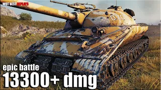 Жёсткий бой на Объекте 279 ✅ World of Tanks рекорд по урону