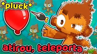 Bloons só que a cada tiro o macaquin teleporta 🐵💥