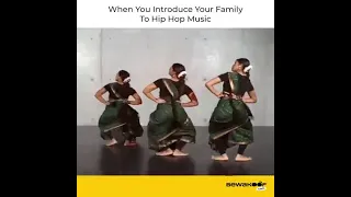 classical kathak with hip hop