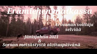 Jänisjahtia 2021| sorsan metsästystä| Arvonnan voittaja