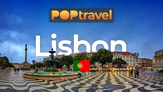 LISBON, Portugal 🇵🇹 - Rainy Evening - 4K HDR