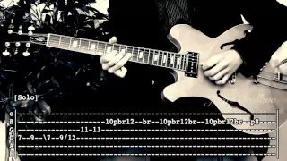 Something - The Beatles  ( Guitar Solo Tab Tutorial ) | Jorge Orellana