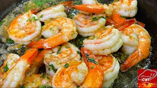 Lemon Herb Garlic Butter Shrimp Recipe | Lemon Garlic Butter Shrimp Recipe