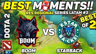 Boom Esports vs Starback - HIGHLIGHTS - RES Regional Series LATAM #2 | Dota 2