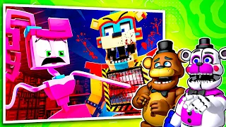 Glamrock Freddy SHREDDED Mommy Long Legs REACT with Freddy and Funtime Freddy