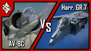 AV-8C vs. Harrier GR.7 | Duel | War Thunder