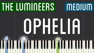 The Lumineers - Ophelia Piano Tutorial | Medium