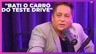 BATI O CARRO DO TESTE DRIVE  - POLIANA E LEONARDO PODCATS AO VIVO