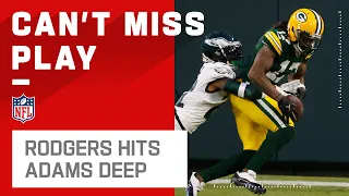 Aaron Rodgers & Davante Adams Put the Game on Rookie Mode