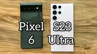 Samsung Galaxy S23 Ultra vs Google Pixel 6