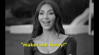 Kim Kardashian says THIS ACTIVITY "makes me horny!" #shorts