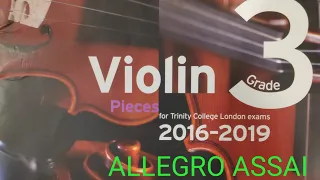 Allegro Assai - TCL GRADE 3 VIOLIN