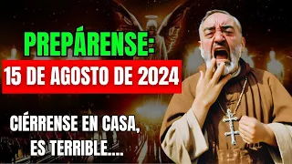 PADRE PIO: "LOS 3 DÍAS DE OSCURIDAD ESTÁN CERCA, AQUÍ CUÁNDO... Nadie escapará"