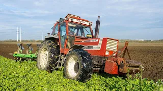 Fiatagri 160-90 DT ploughing | *Pure Sound* | Tillage 2022